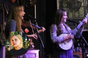 women playing music